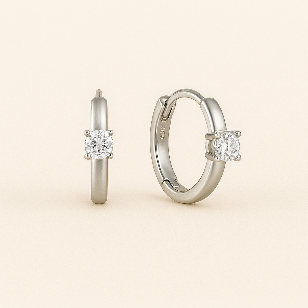 Morgana Crystal Hoops