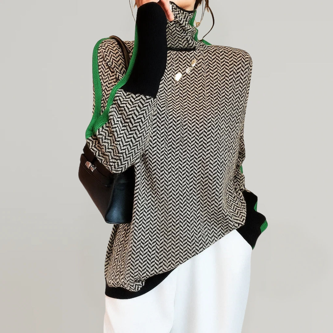 Martina™ | High Neck Sweater