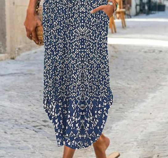 Emilia | Blue Garden Maxi