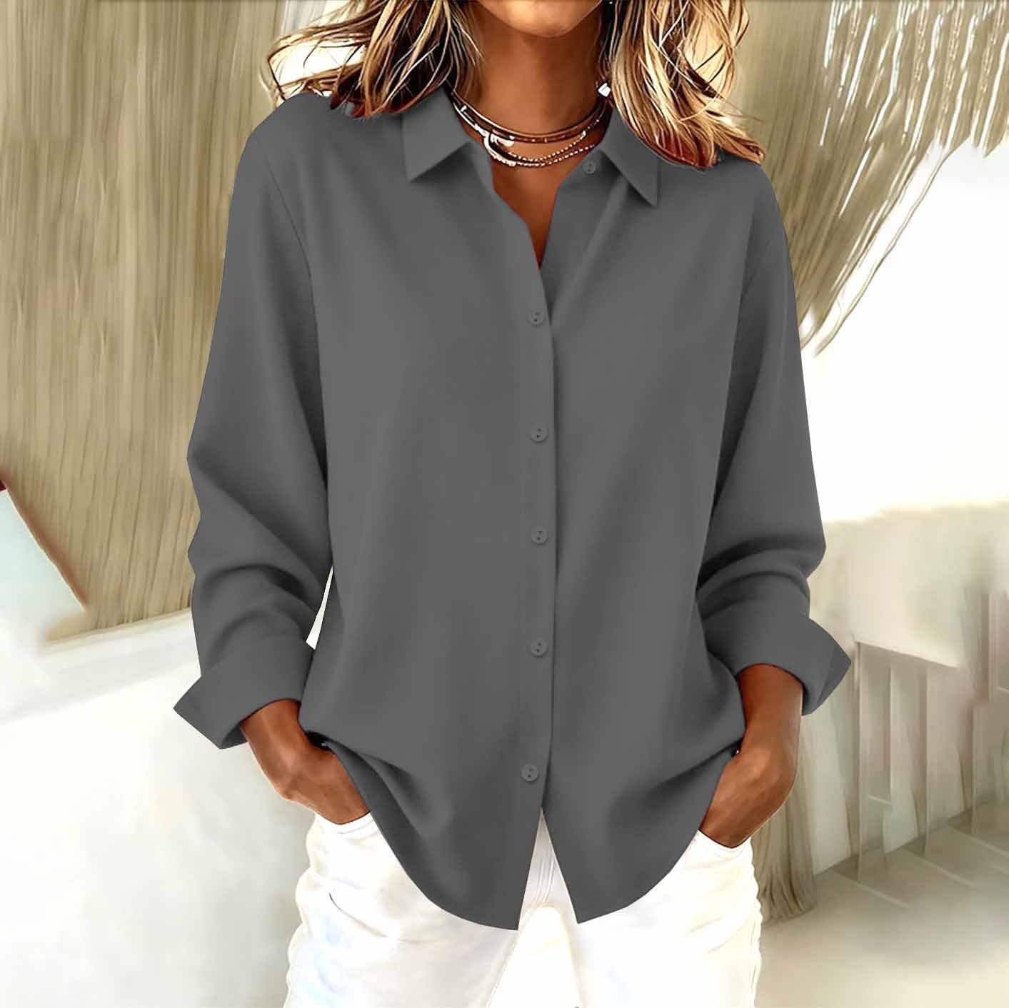 Cecilia | Camicia Elegante in Tessuto Morbido