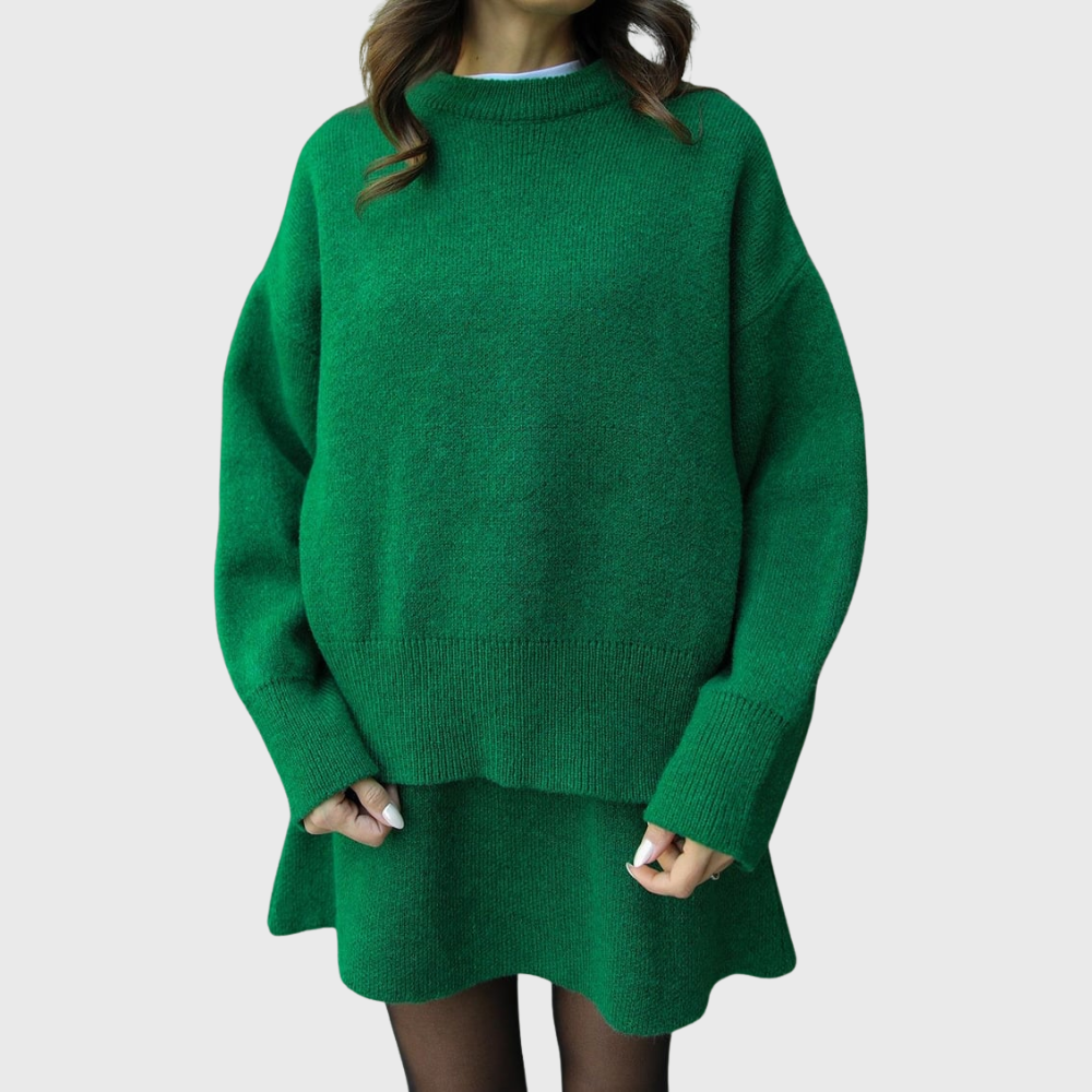 Cosy knitted set