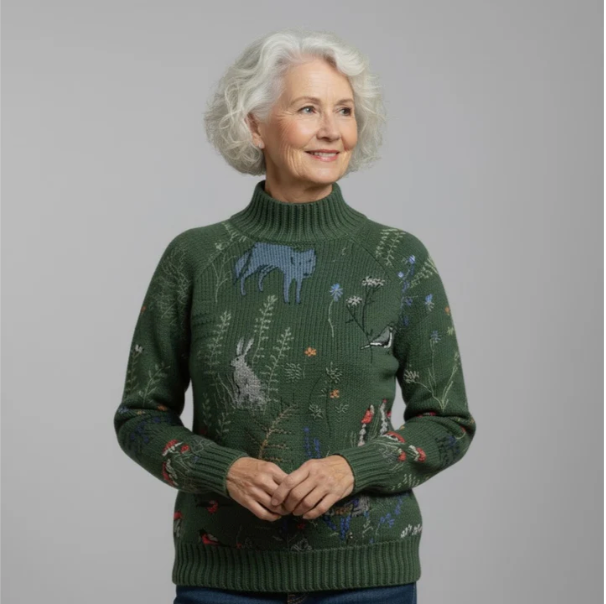 Aimelie | Warm and Elegant Turtleneck Sweater