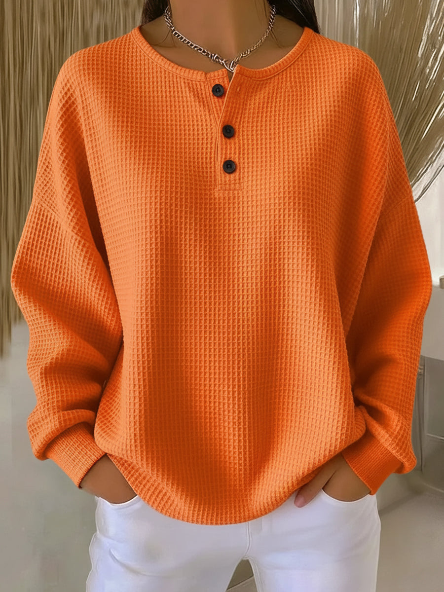 Anne™ - Lässiges Sweatshirt mit Kragen