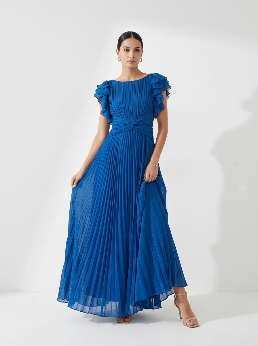 Abigail™ | Pleated Evening Dress