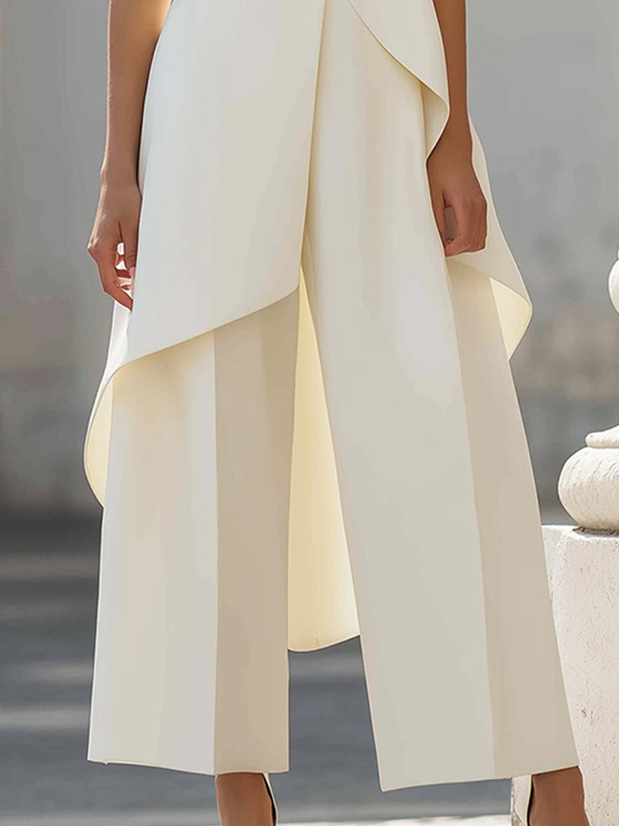 Martina - Elegant, wide-cut one-piece swimsuit