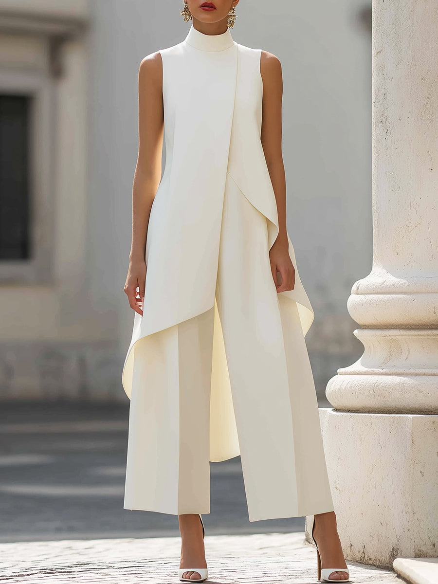 Martina - Elegant, wide-cut one-piece swimsuit