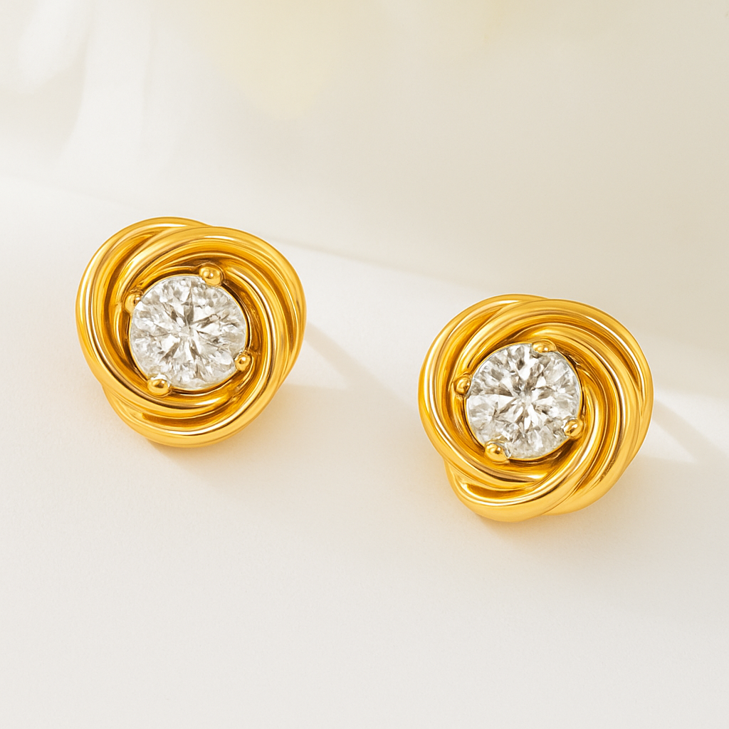 Trinity Crystal Earrings