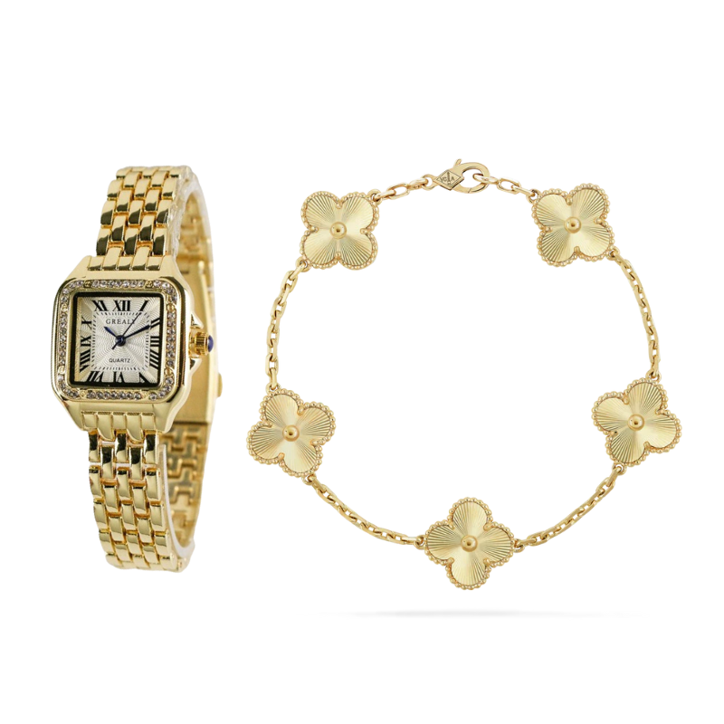 Capri Watch & Clover Set