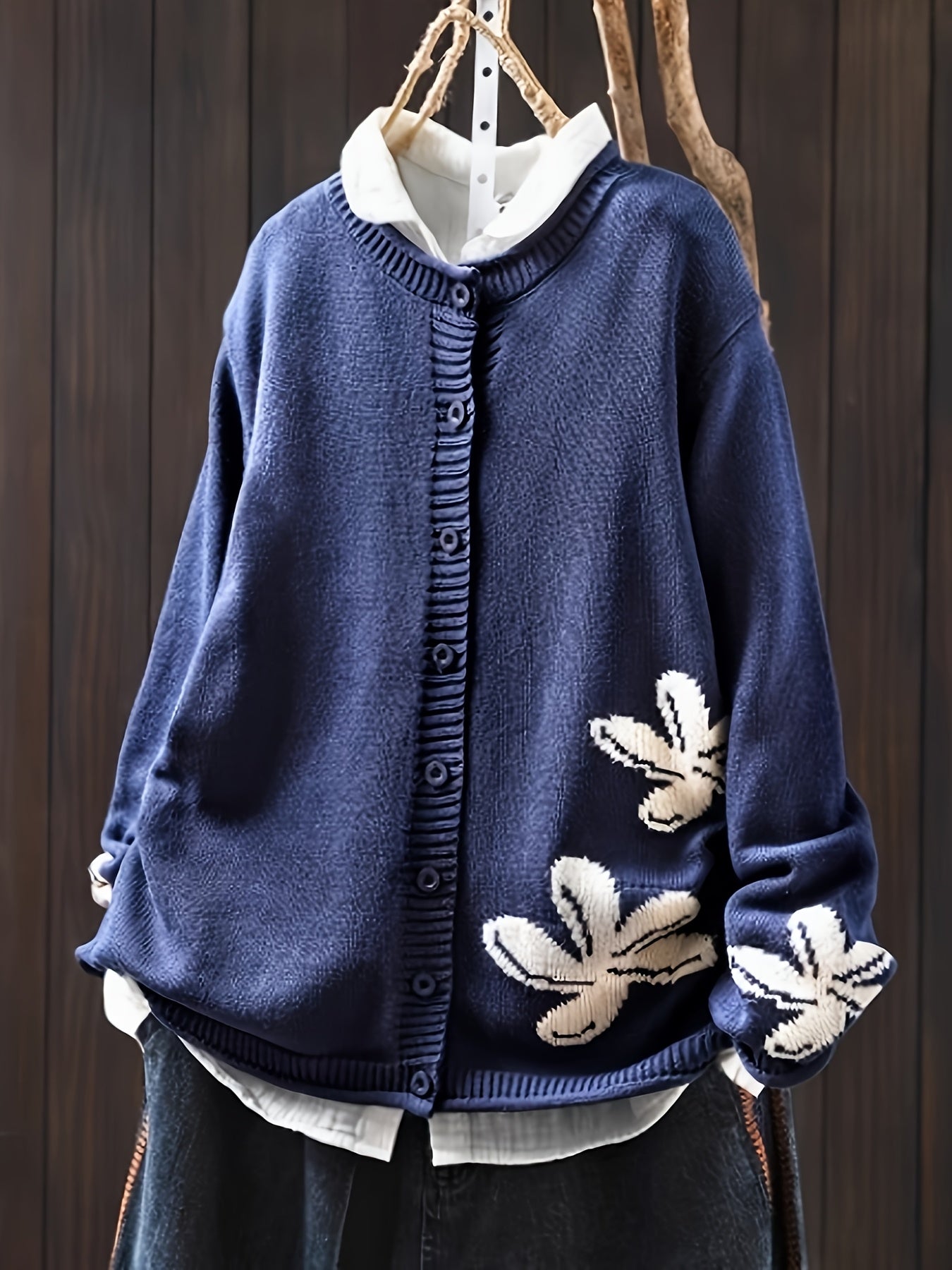 Seraphine | Floral Cardigan