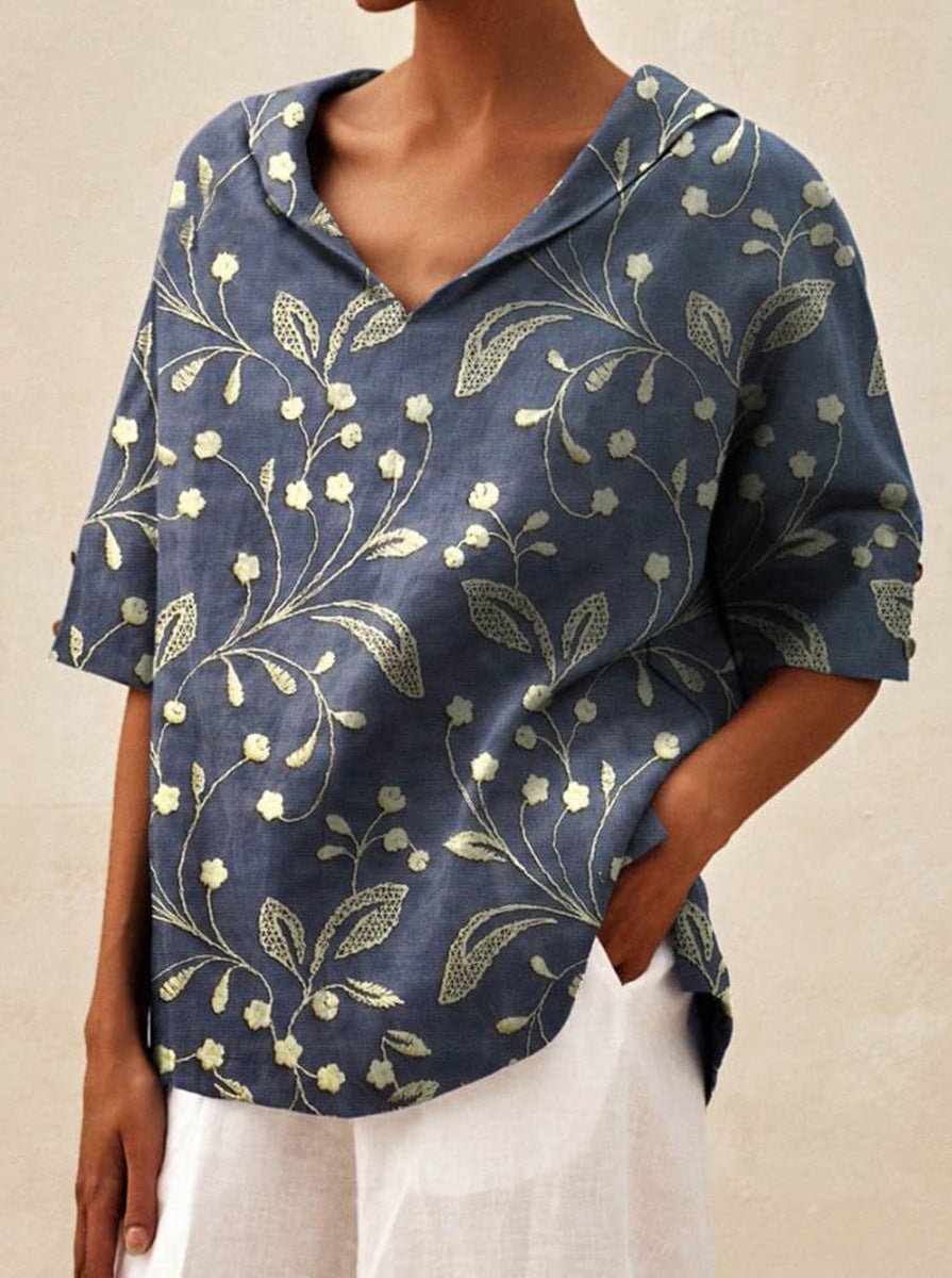 Andrea | Top leggero floreale estivo