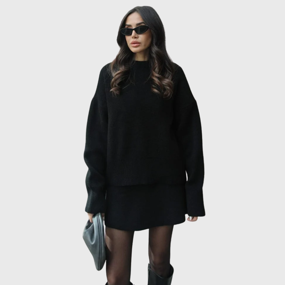 Cosy knitted set