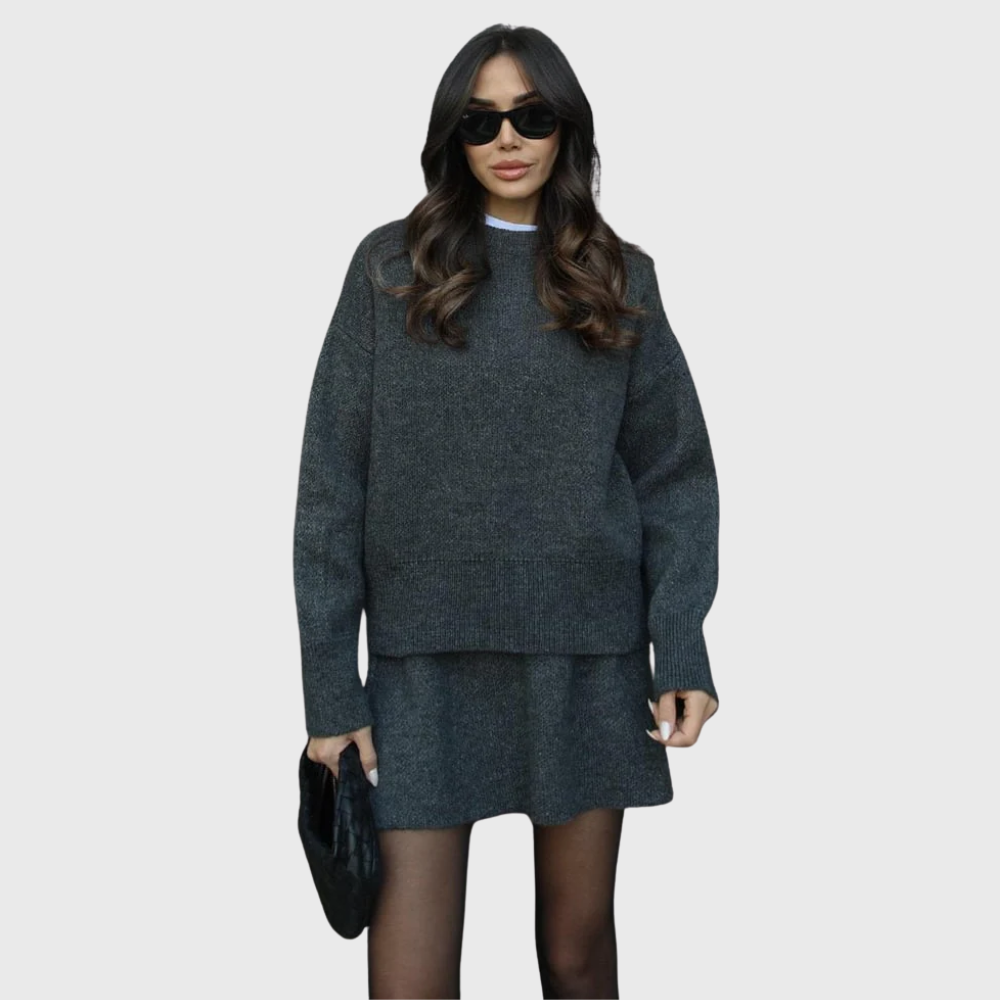 Cosy knitted set