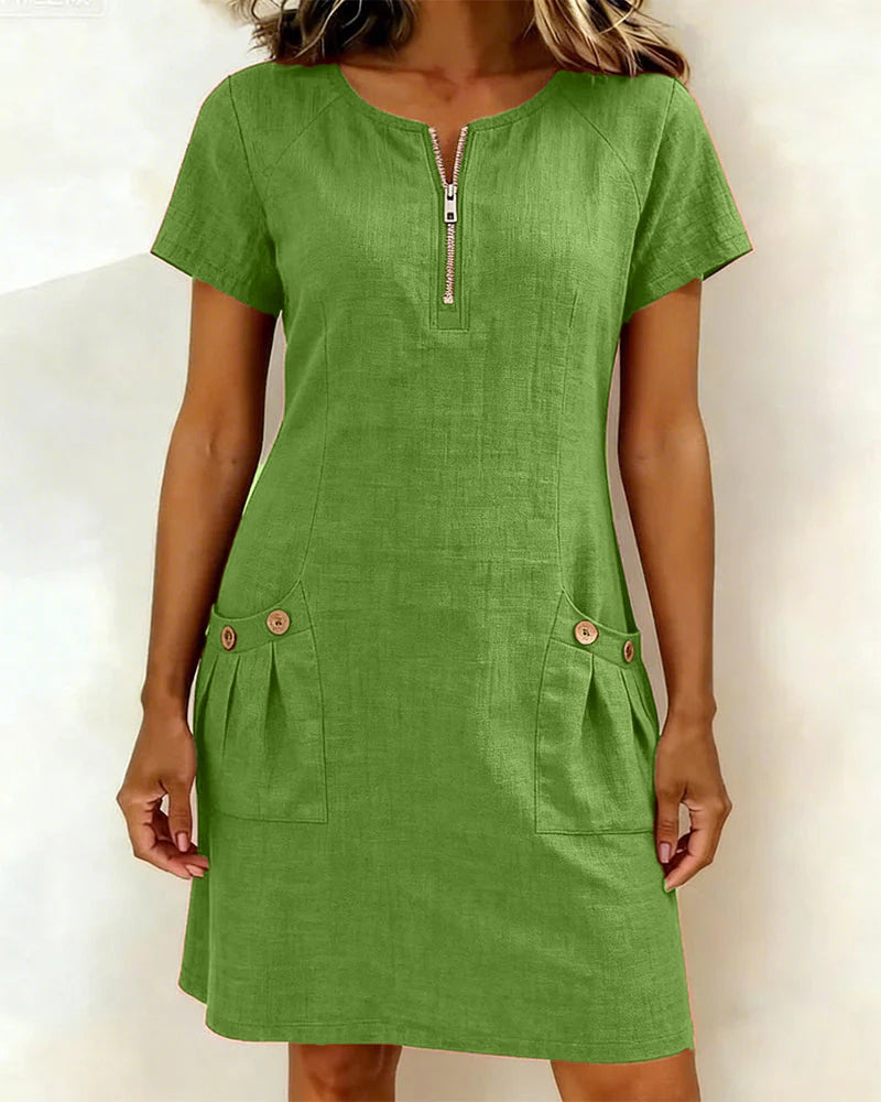Lina™ Dress — Natural elegance for everyday wear