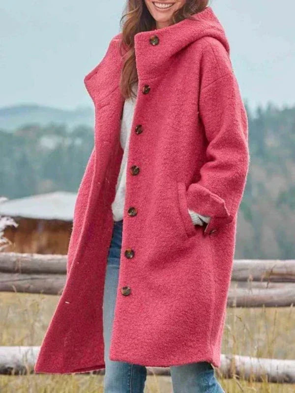 AMELIE - Stylish long winter jacket