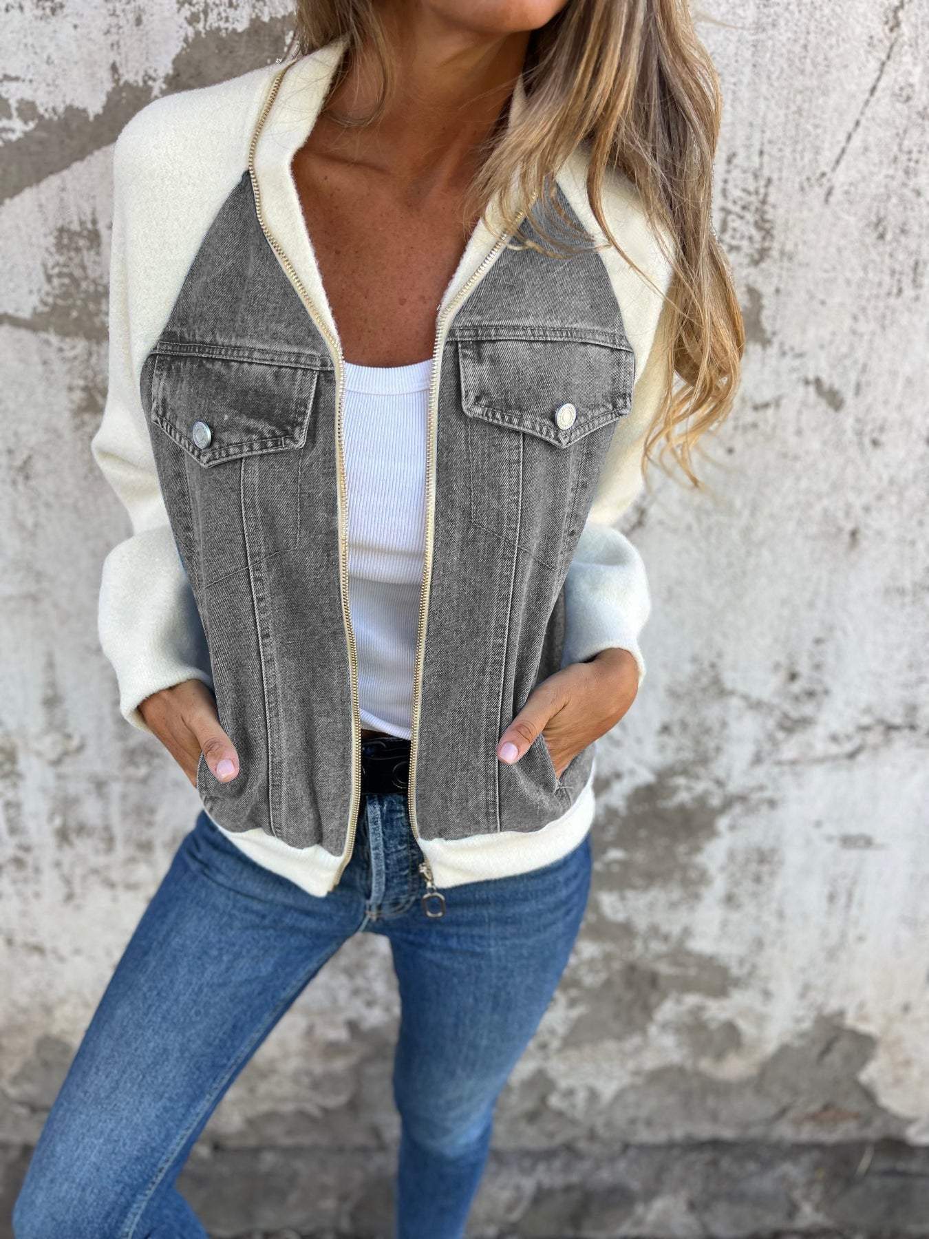 Zendaya™ - Stylish Denim Jacket